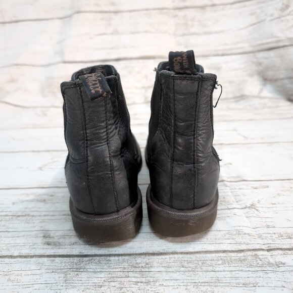Dr. Martens Black Leather Chelsea Boots  – Women 8 - Picture 5 of 10